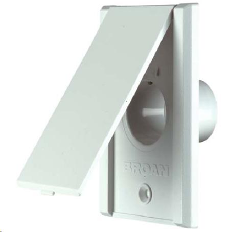 BROAN CENTRAL VAC WALL INLET WHITE