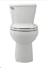 AMERICAN STANDARD RELIANT COMPLETE UNLINED TOILET 2PC RF 4.8L WHITE 