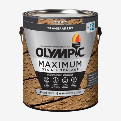 OLYMPIC MAX WATERPROOFING SEALANT-CEDAR 3.78L